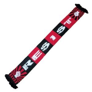 Portland Thorns Timbers FC Soccer Scarf Riveters Timbers Army RESIST Fist